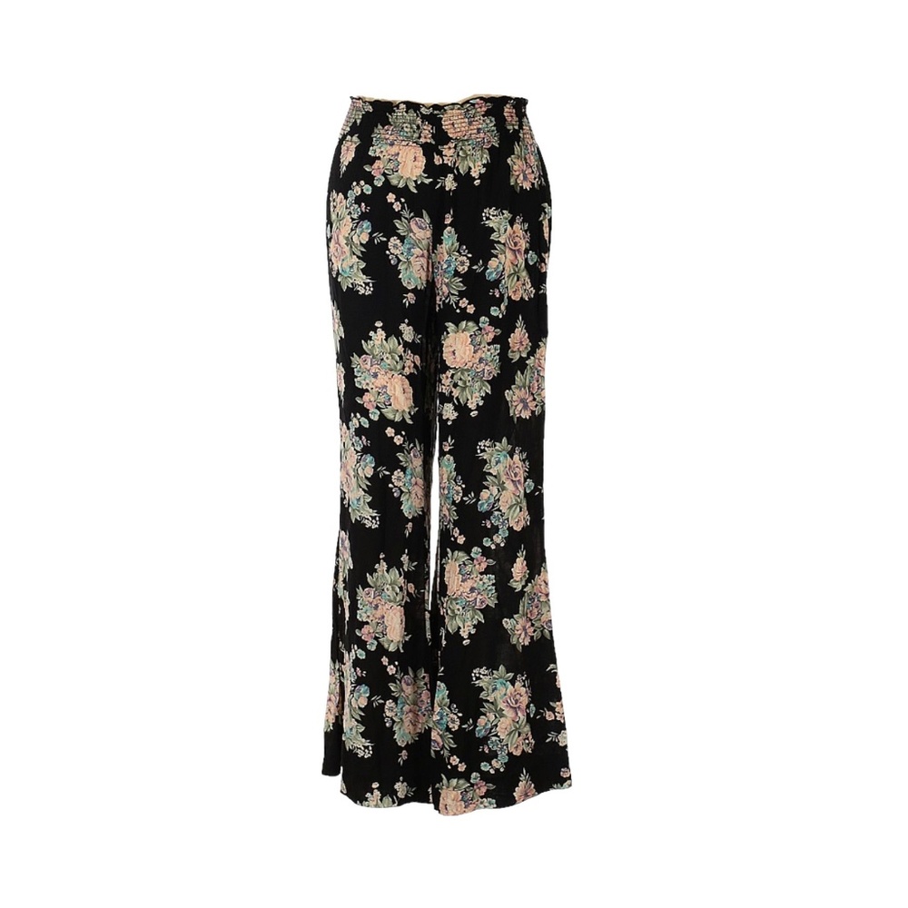 Brandy Melville Casual Floral Flowy Pants O/S